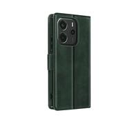 AVIZAR Protettiva YK07-GN-N144 Custodia a libro per Xiaomi Redmi Note 14 4G, Verde pino