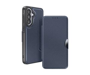 AVIZAR Razor book CUSTODIA A LIBRO per Samsung Galaxy A57, Blu notte