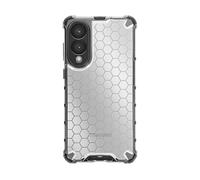 AVIZAR REINFORCED-SHOCK COVER per Samsung Galaxy S25 Edge, Bianco
