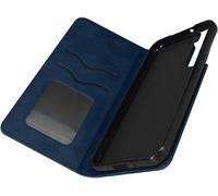 AVIZAR Retro CUSTODIA per Samsung Galaxy S22 Plus, Blu