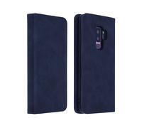 AVIZAR Rotary CUSTODIA per Samsung Galaxy S9 Plus, Blu notte