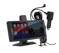 Avizar, Schermo 10.26" CarPlay Wireless Dashcam 4K e Retrocamera, Nero