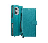 AVIZAR SECURECARD CUSTODIA A LIBRO per Honor 600 Lite, Turchese