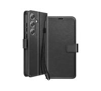 AVIZAR SECURECARD CUSTODIA A LIBRO per Samsung Galaxy S25 FE, Nero