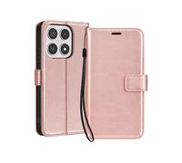 AVIZAR SECURECARD CUSTODIA A LIBRO per Xiaomi 17, Rosa champagne