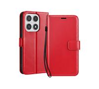 AVIZAR SECURECARD CUSTODIA A LIBRO per Xiaomi 17, Rosso