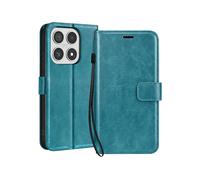 AVIZAR SECURECARD CUSTODIA A LIBRO per Xiaomi 17, Turchese