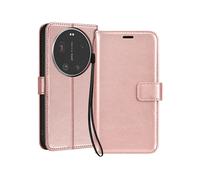 AVIZAR SECURECARD CUSTODIA A LIBRO per Xiaomi 17 Ultra, Rosa champagne