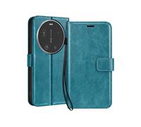 AVIZAR SECURECARD CUSTODIA A LIBRO per Xiaomi 17 Ultra, Turchese