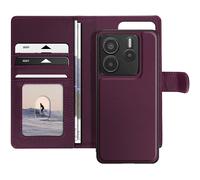 AVIZAR SECURECARD CUSTODIA A LIBRO per Xiaomi Poco M7 Pro, Viola