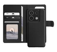 AVIZAR SECURECARD CUSTODIA A LIBRO per Xiaomi Poco X6, Nero