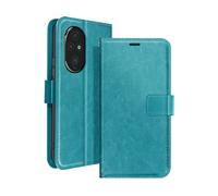 AVIZAR Securecard ss CUSTODIA A LIBRO per Honor 200 Pro, Turchese