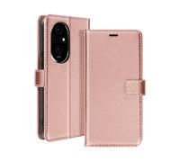 AVIZAR Securecard ss CUSTODIA A LIBRO per Honor 200, Rosa champagne