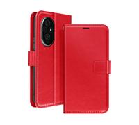 AVIZAR Securecard ss CUSTODIA A LIBRO per Honor 200, Rosso