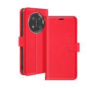 AVIZAR Securecard ss CUSTODIA A LIBRO per Honor Magic 7 Lite, Rosso