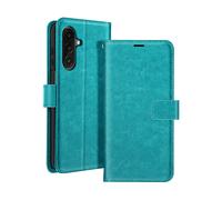Mayaxess Custodia a Portafoglio con Laccetto per Samsung Galaxy A26, Turchese