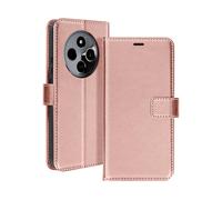 AVIZAR Securecard ss CUSTODIA A LIBRO per Xiaomi Poco C75, Rosa champagne