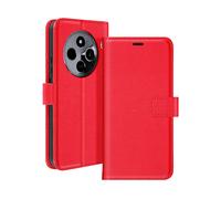 AVIZAR Securecard ss CUSTODIA A LIBRO per Xiaomi Poco C75, Rosso