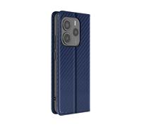 AVIZAR Securecard ss CUSTODIA A LIBRO per Xiaomi Poco M7 Pro, Blu notte
