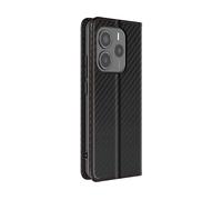 Avizar Custodia Carbonio per Xiaomi Redmi Note 14 5G Supporto Video, Nero