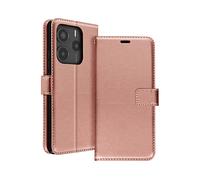 AVIZAR Securecard ss CUSTODIA A LIBRO per Xiaomi Poco M7 Pro, Rosa champagne