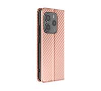 AVIZAR Securecard ss CUSTODIA A LIBRO per Xiaomi Poco M7 Pro, Rosa champagne
