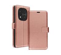 AVIZAR Securecard ss CUSTODIA A LIBRO per Xiaomi Redmi Note 14 Pro Plus, Rosa champagne