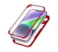 AVIZAR Serie 180 Cover per Apple iPhone 14 Plus, Rosso