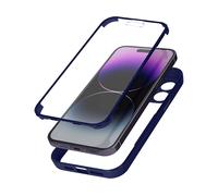 AVIZAR Serie 180 Cover per Apple iPhone 14 Pro, Blu