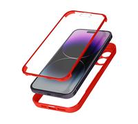 AVIZAR Serie 180 Cover per Apple iPhone 14 Pro, Rosso