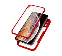 AVIZAR Serie 180 Cover per Apple iPhone XS Max, Rosso