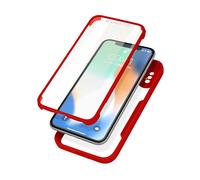 AVIZAR Serie 180 Cover per Apple iPhone XS, Rosso