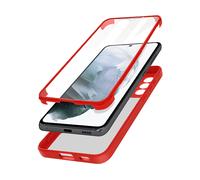 AVIZAR Serie 180 Cover per Samsung Galaxy S21 Plus, Rosso