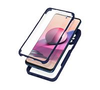 AVIZAR Serie 180 Cover per Xiaomi Poco M5s, Blu Notte