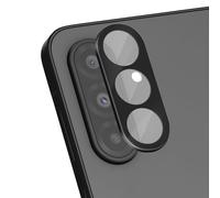 Avizar Set 2 Vetri Temperati per Fotocamera Samsung Galaxy A56 Curvo 3D, Nero