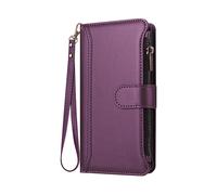 AVIZAR Shock shield CUSTODIA A LIBRO per Oppo A5 Pro, Viola