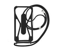 Cover Universale per Smartphone con Cordino, Angoli Bumper e Cavalletto Nera