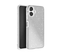 AVIZAR Silicone brillante COVER per Samsung Galaxy A06, Argento
