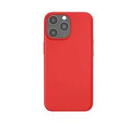 AVIZAR Silicone microfibra COVER per Apple iPhone 12 Pro Max, Rosso