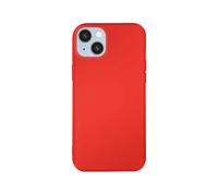AVIZAR Silicone microfibra COVER per Apple iPhone 14 Plus, Rosso