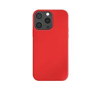 AVIZAR Silicone microfibra COVER per Apple iPhone 15 Pro, Rosso