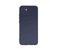 AVIZAR Silicone microfibra COVER per Samsung Galaxy A03 4G, Blu