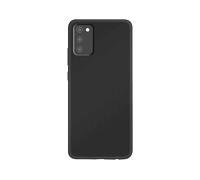 AVIZAR Silicone microfibra COVER per Samsung Galaxy A03s, Nero