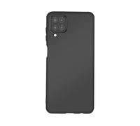 AVIZAR Silicone microfibra COVER per Samsung Galaxy A12, Nero