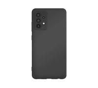 AVIZAR Silicone microfibra COVER per Samsung Galaxy A32 4G, Nero