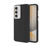 AVIZAR Silikrom, Fiitura metallica COVER per Samsung Galaxy S24 FE, Nero