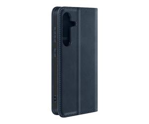 AVIZAR Simleather CUSTODIA per Samsung Galaxy S25, Blu notte