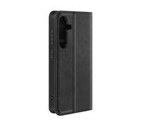 AVIZAR Simleather CUSTODIA per Samsung Galaxy S25, Nero