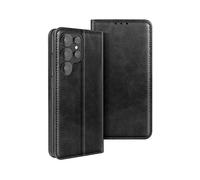 AVIZAR SIMLEATHER PREMIUM CUSTODIA A LIBRO per Samsung Galaxy S26 Ultra, Nero