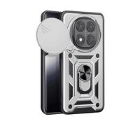 AVIZAR Slideprotect COVER per Xiaomi Redmi Note 14 Pro Plus, Argento